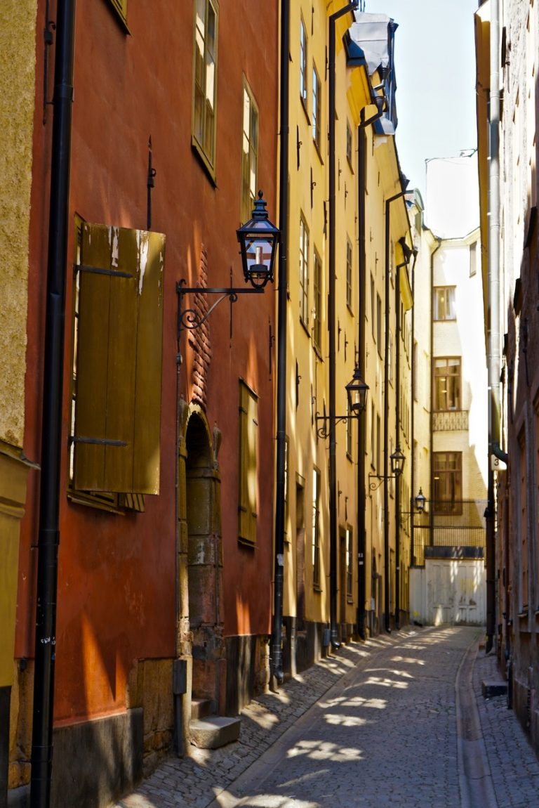 Alley in Stockholm’s Old Town
